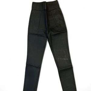 High-Waisted Black Pants